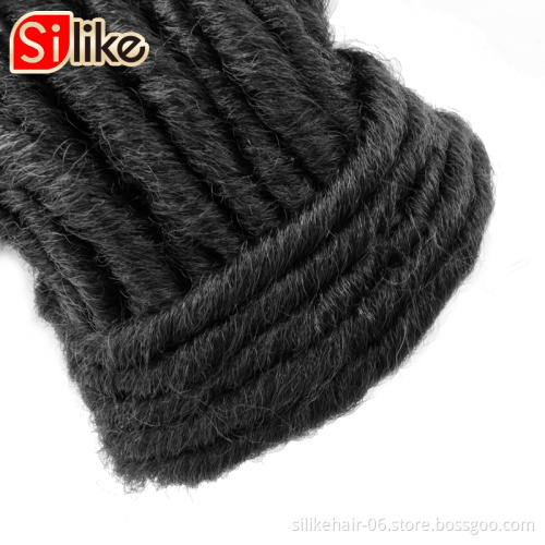 Silike  Synthetic Speedy Up-Do Drawstring Ponytail - Faux Loc Braids Hair Extensions Drawstring Crochet hair twist Ponytail Hair
